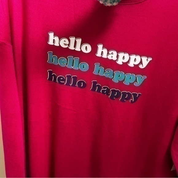 Sonoma Women’s Plus Size 3 Piece Pajama Set Long Sleeve Pants Socks - Picture 6 of 8